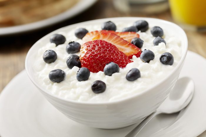 Cottage Cheese with Fresh Fruit