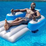 This Motorized Inflatable Pool Lounger Has Propellers for Extra-Lazy Days
