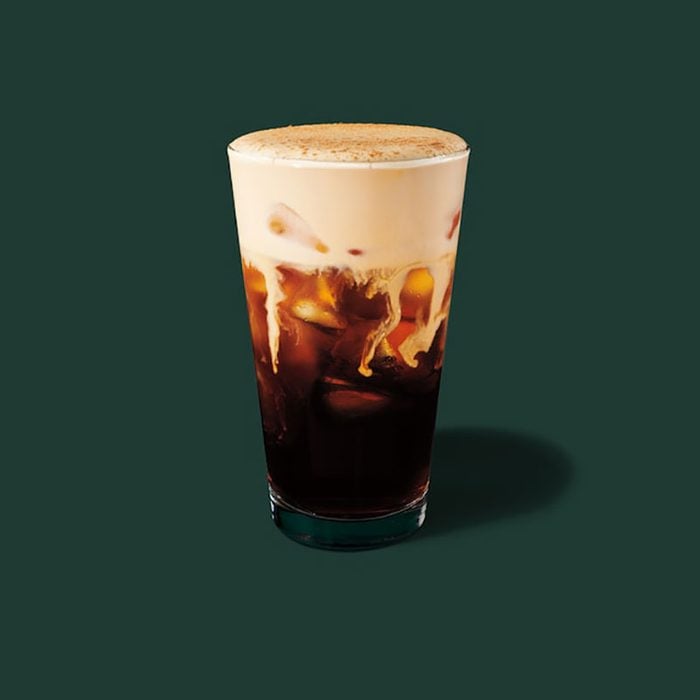 Pumpkin Creme Cold Brew Via Stabucks