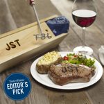 Steak Lovers, Listen Up—You Need This Custom Branding Iron for Grilled Meats