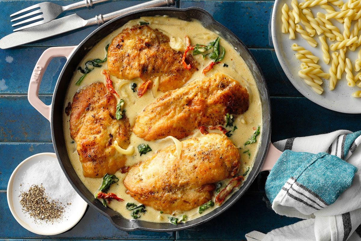 How To Make Creamy Tuscan Chicken