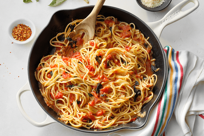 How To Make Spaghetti Pomodoro