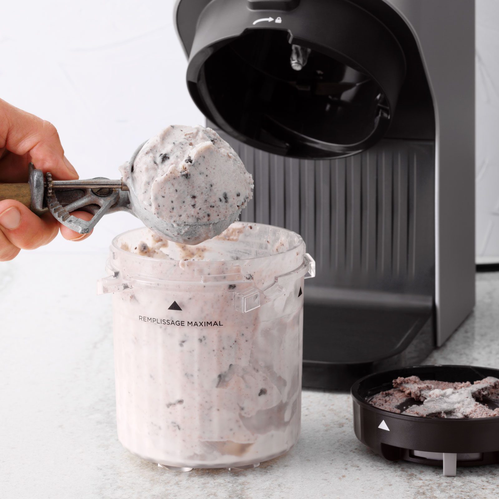 ice cream scoop from Ninja Creami