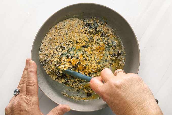 mixing ingredients for Protein Balls