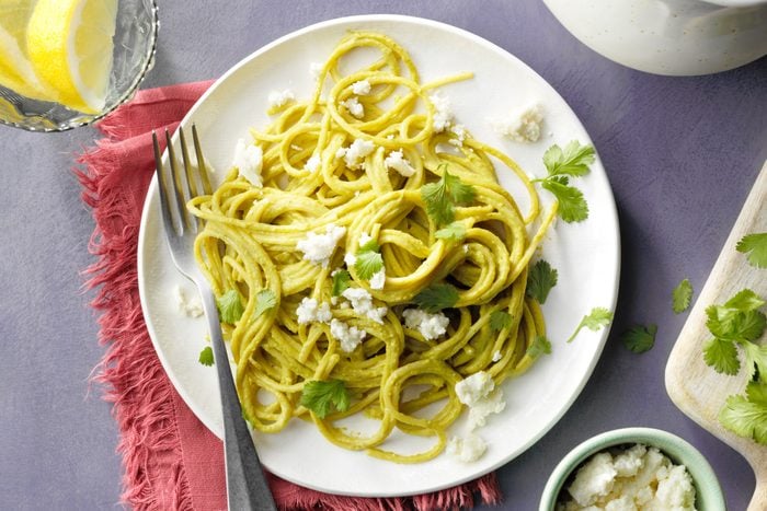 How To Make Green Spaghetti