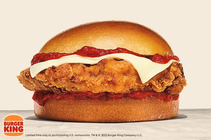 Italian Royal Crispy Chicken Sandwich Courtesy Burger King