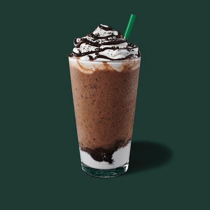 Mocha Cookie Crumble Frappuccino Starbucks