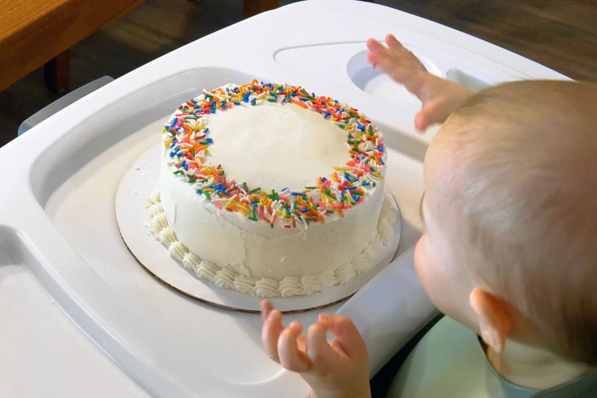 Baby's first smash cake, cake