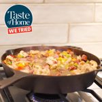 TF118E 12 Inch Pre Seasoned Cast Iron Skillet by Taste of Home – RangeKleen