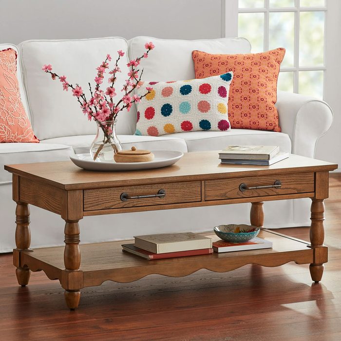 The Pioneer Woman Helen Coffee Table Made With Solid Wood Frame