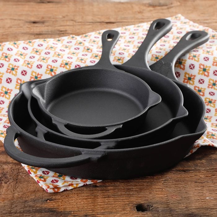 The Pioneer Woman Timeless Beauty Three Piece Fry Pan Set