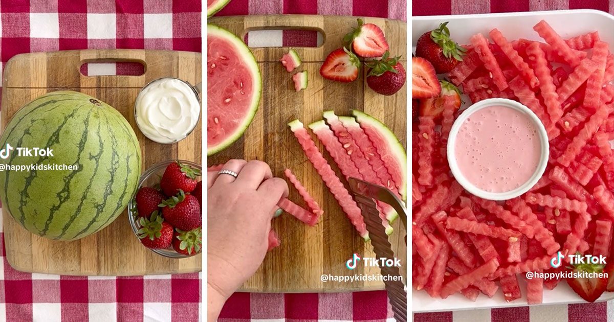 These Viral Watermelon Fries Are the Next Big Snack of Summer