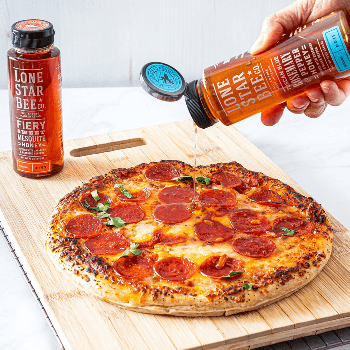Lone Star Bee Co Honey On Pizza
