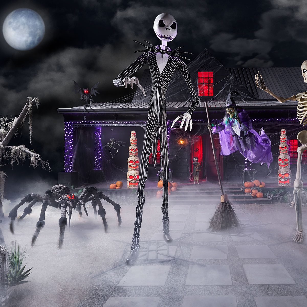 Jack Piece Depot The 13-Foot a Is Selling Home Halloween Skellington