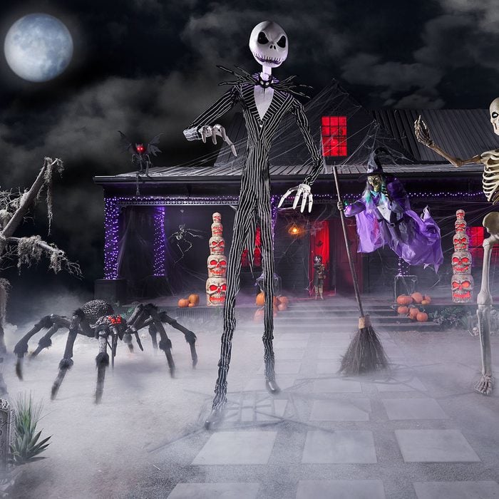 The Home Depot Is Selling a 13-Foot Jack Skellington Halloween Piece