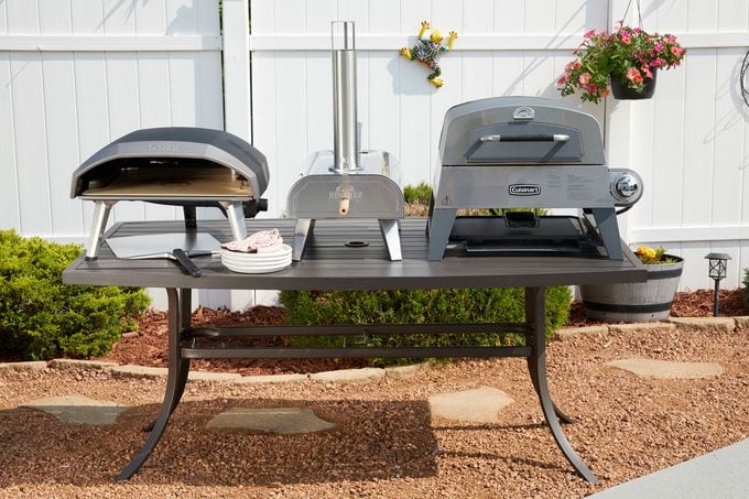 3-in-1 Cuisinart Pizza Oven with oven, griddle and grill