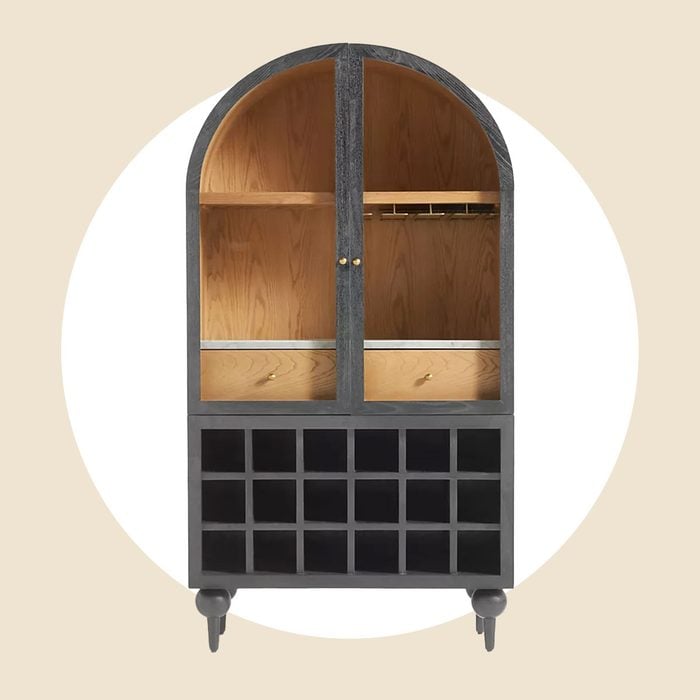 Arched Bar Cabinet