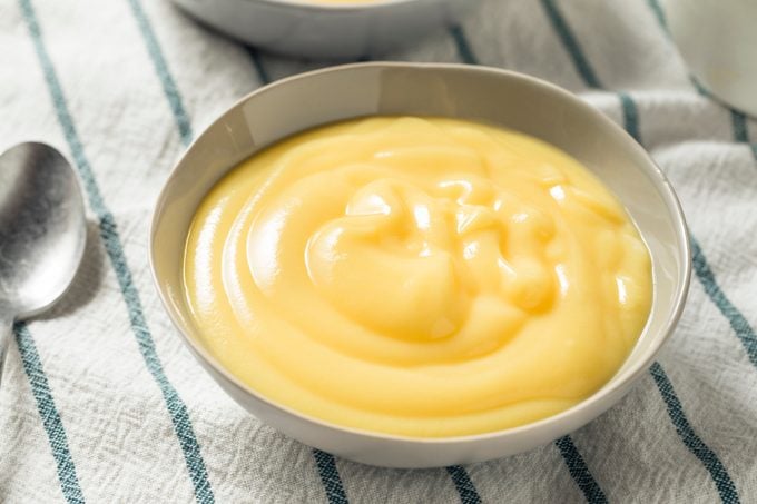 Homemade Vanilla Custard Pudding