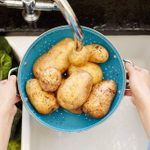 How to Wash Potatoes