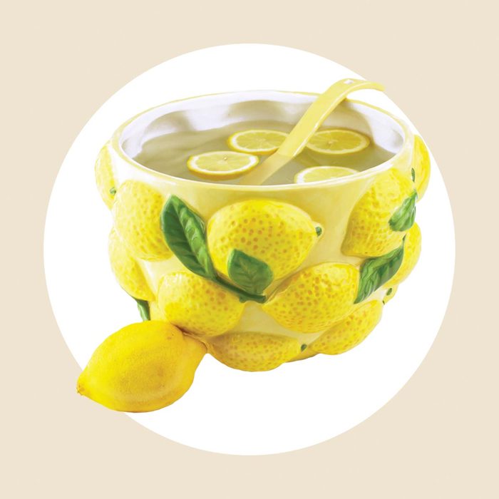 Lemon Punch Bowl & Ladle Set