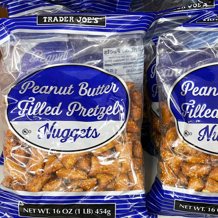 Peanut Butter Filled Pretzel Nuggets Trader Joe's Snacks Kristina Vänni For Taste Of Home