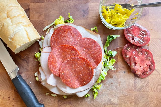 Toh Tiktok's Viral Chopped Italian Sandwich Chopped Step 1 Opt 2 Risa Lichtman For Taste Of Home Jvedit