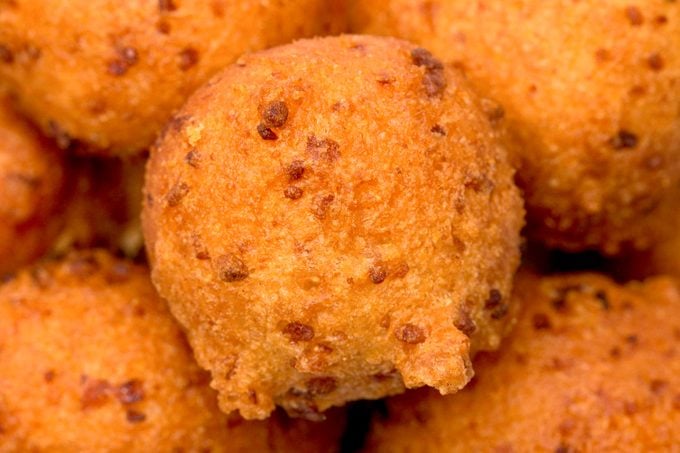 Hushpuppies, A Classic Southern Side Of Fried Cornbread Balls