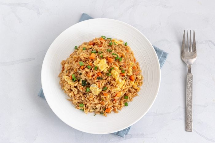 Chinese Fried Rice with Vegetable and Egg