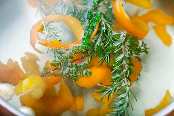 Fresh Rosemary Herb Brine with Citrus