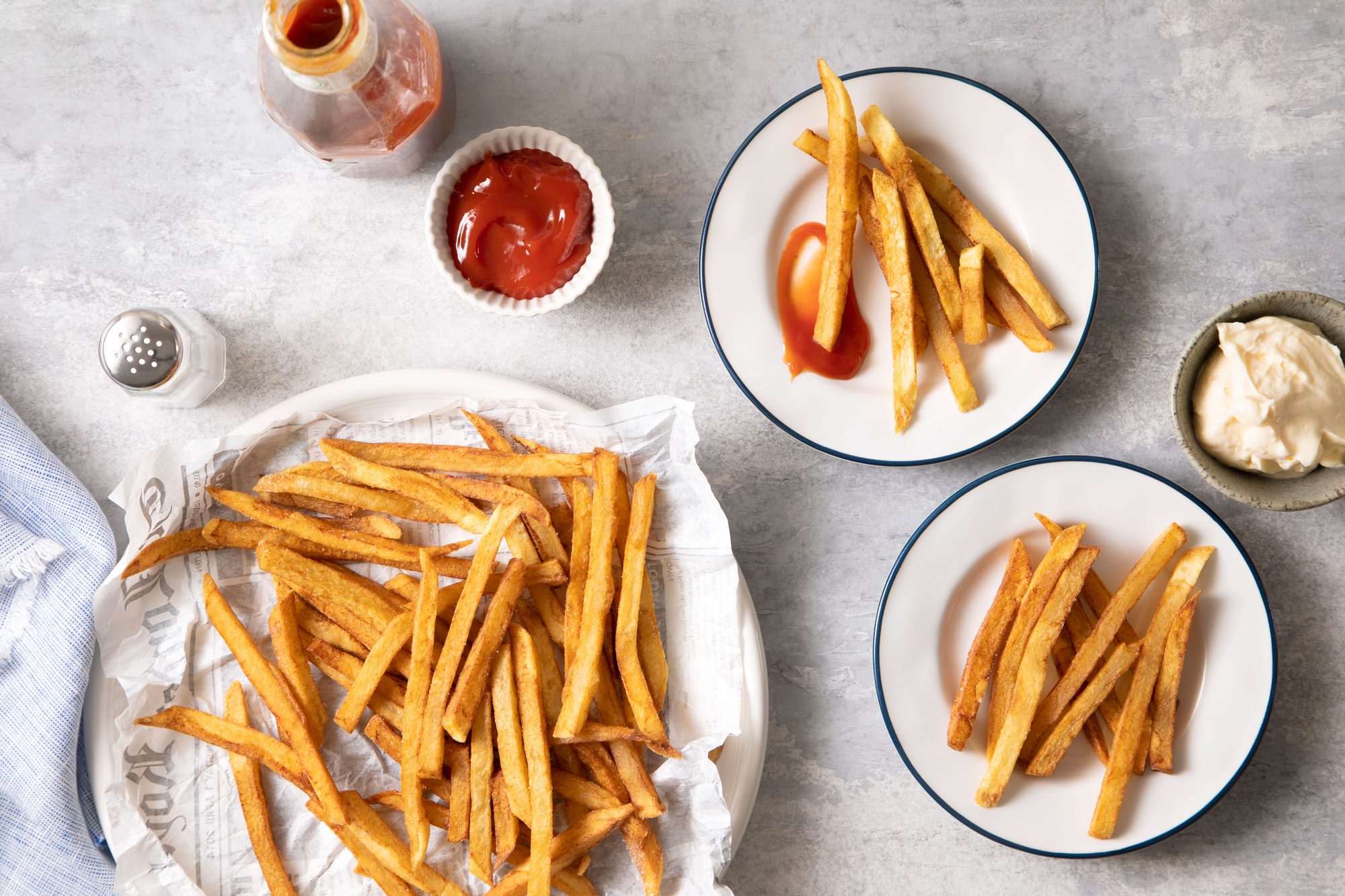 Easy Homemade French Fries - KendellKreations