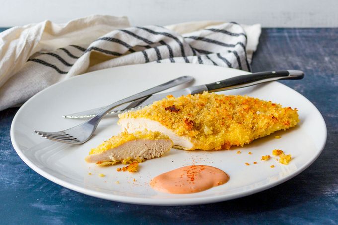 Oven Fried Chicken Breast