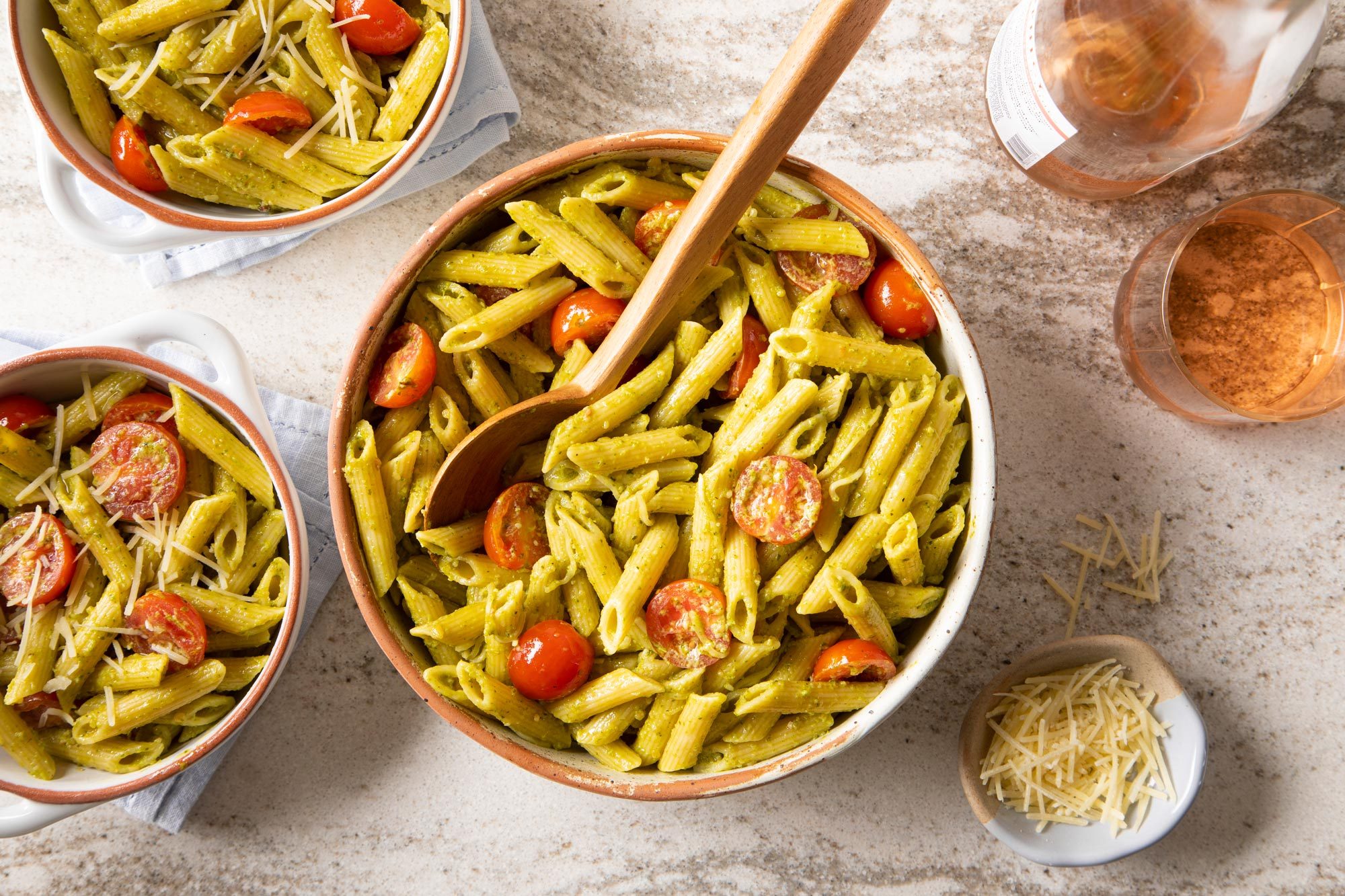 This Pesto Penne Pasta Recipe Is Easy and Delicious