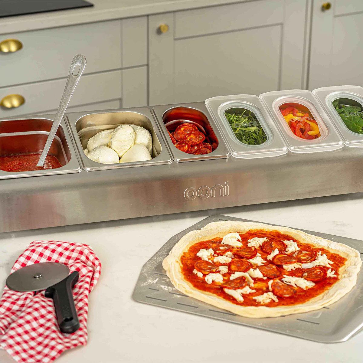  Pizza Topping Station 