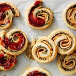 Raspberry Chipotle Chicken Pinwheels