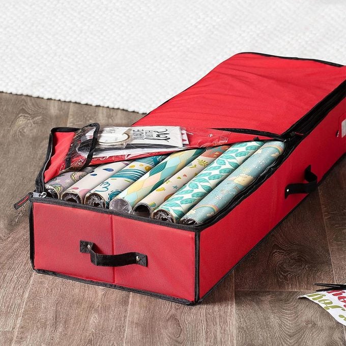 Smart Wrapping Paper Organizer