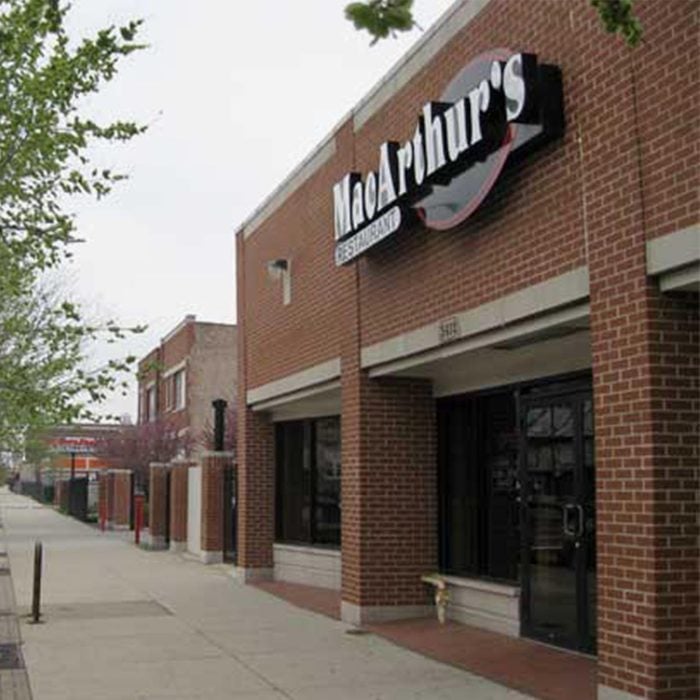 MacArthur's Restaurant storefront