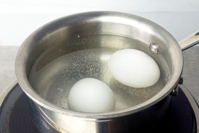 Boiling Eggs For Dippy Eggs Lauren Habermehl For Taste Of Home