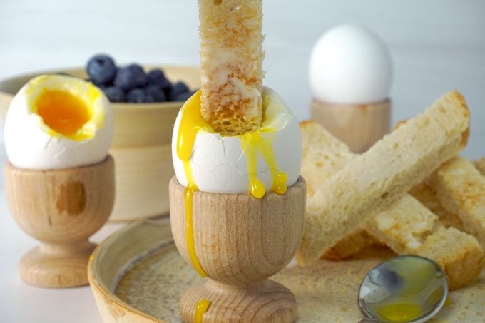 Dipping Soldiers Into Dippy Eggs Lauren Habermehl For Taste Of Home 