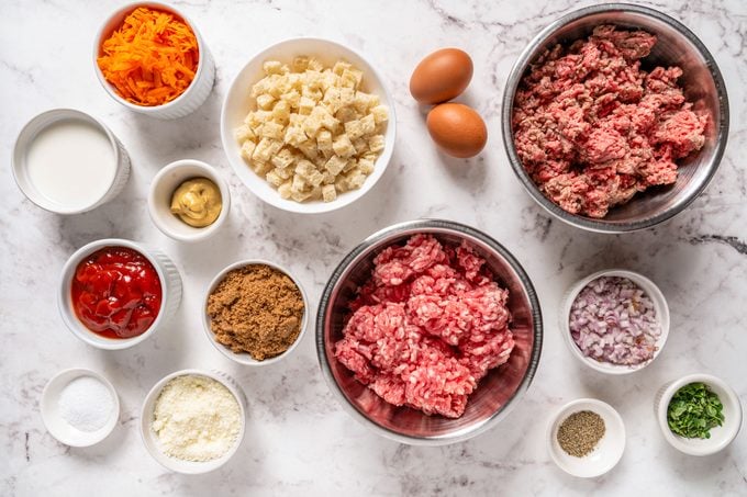 All Ingredients for Erin French's Meat Loaf Recipe