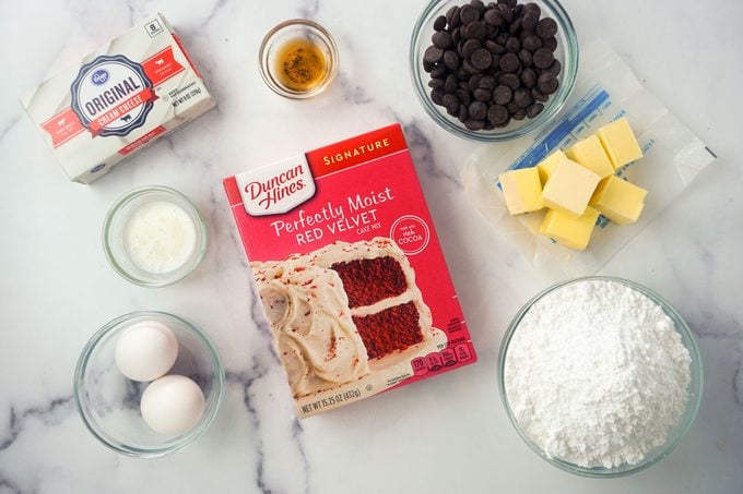 Ingredients For Red Velvet Brownies Lauren Habermehl For Toh