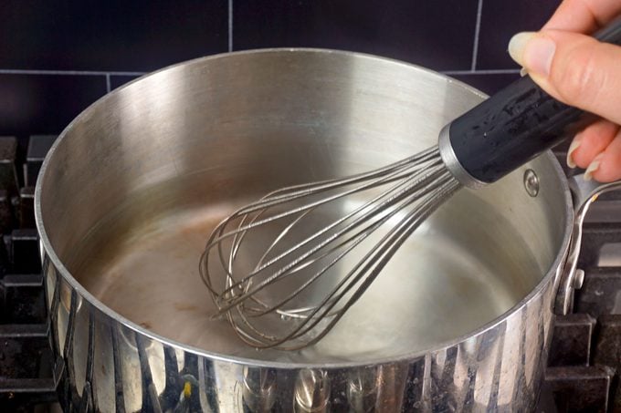 Preparing Water for Gordon Ramsay Poached Eggs Lauren Habermehl For Toh