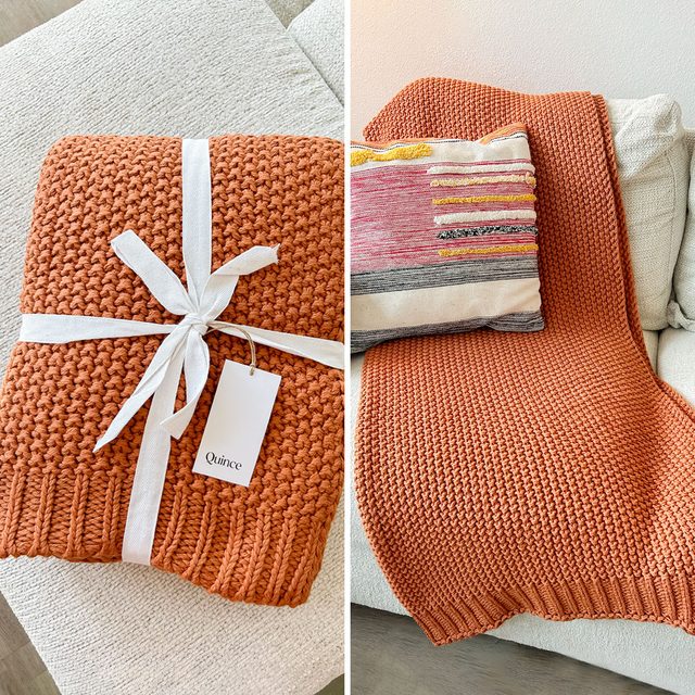 Quince Woven Throw Blanket