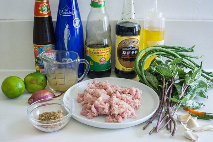 Thai Basil Ingredients