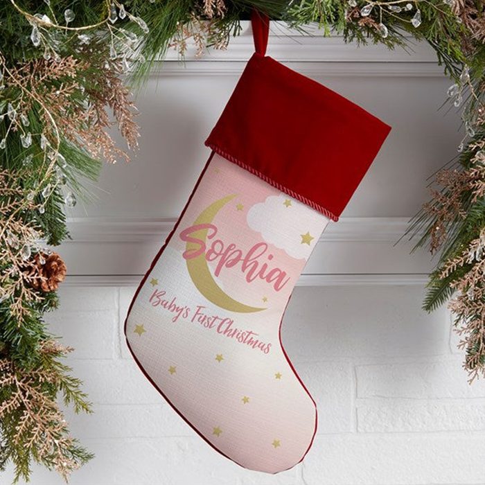 Baby's First Personalized Christmas Stockings