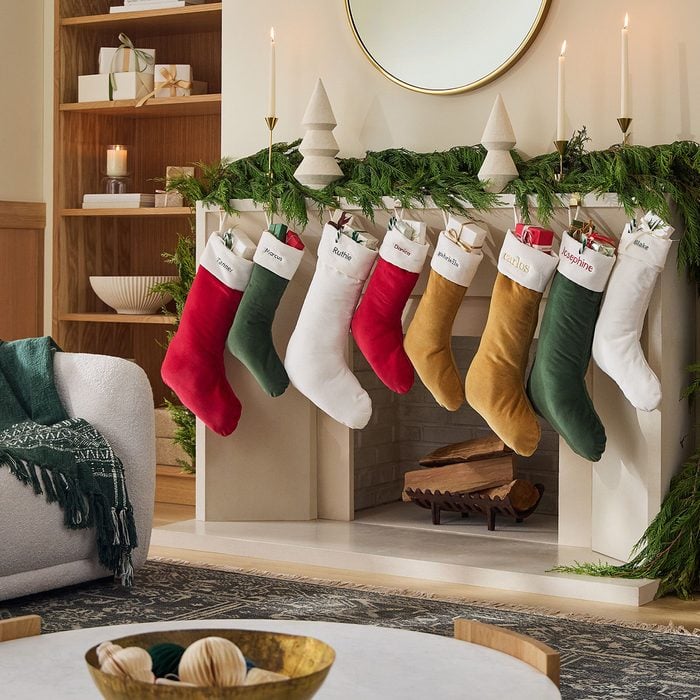 Classic Velvet Personalized Christmas Stockings