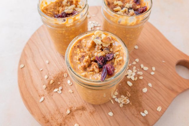 Completed Pumpkin Pie Overnight Oats Molly Allen For Toh