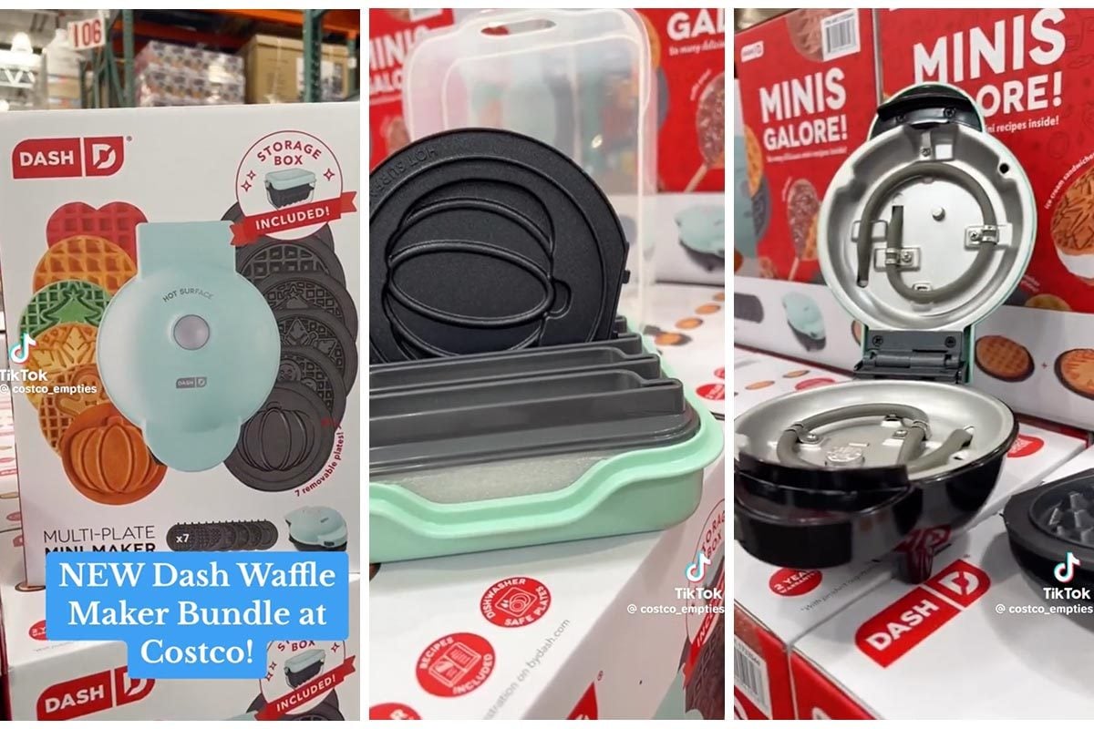 This Costco Mini Waffle Maker Creates the Cutest Themed Waffles