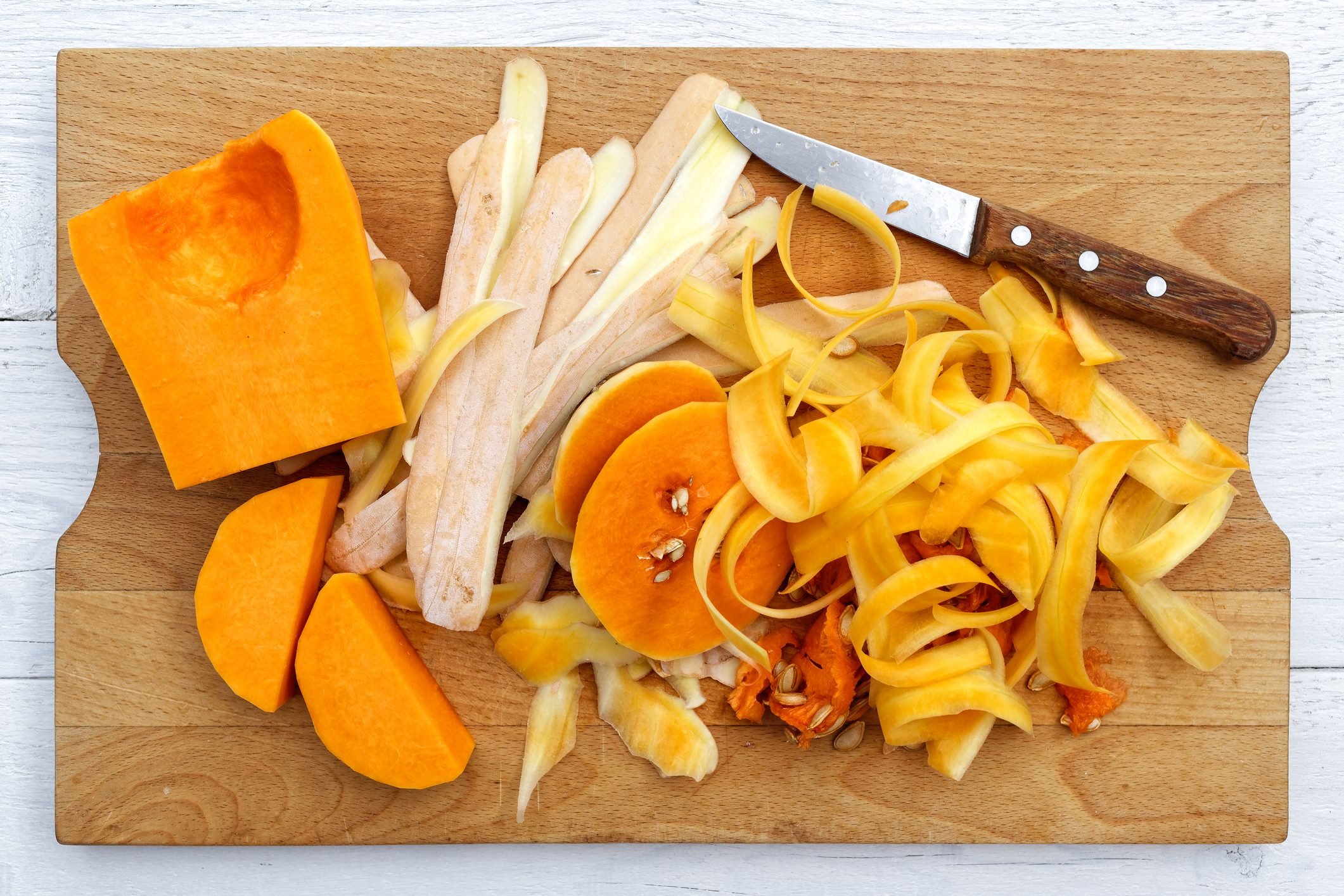 How to Peel and Cut Up a Butternut Squash