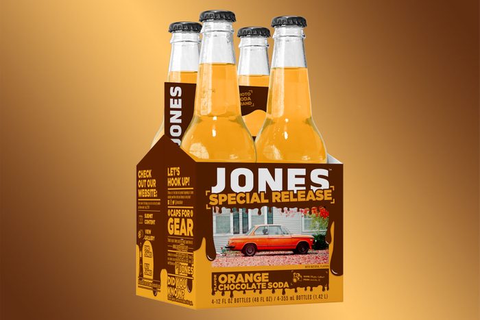 Jones Orange Chocolate Soda Taste Test Courtesy Jones Soda Co.