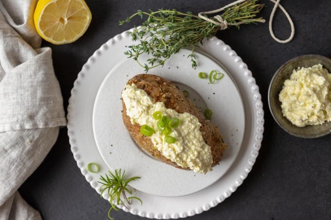 Styled Ina Garten Whipped Feta Baked Potatoes Nancy Mock For Toh